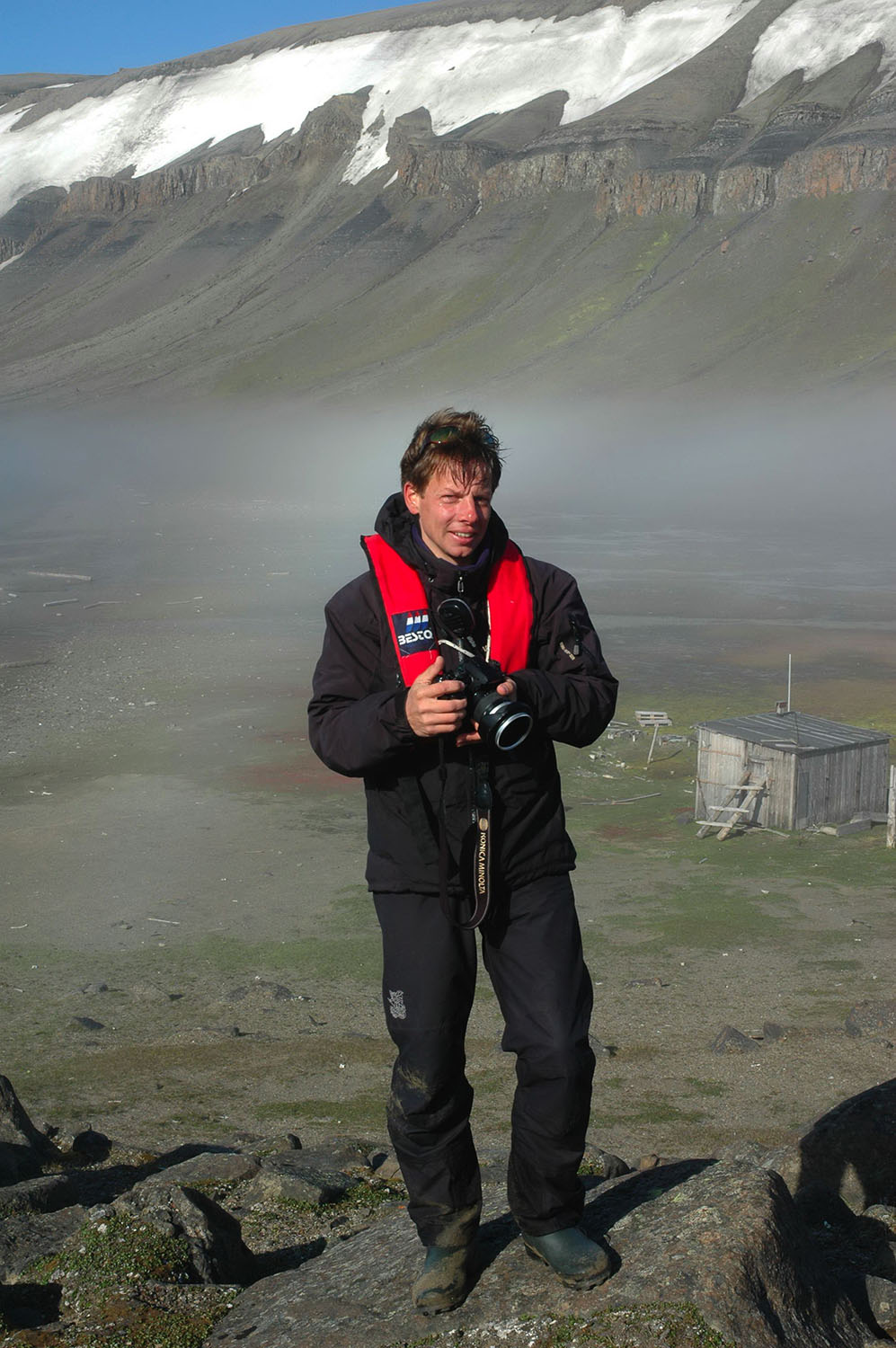 Troels Jacobsen on Svalbard