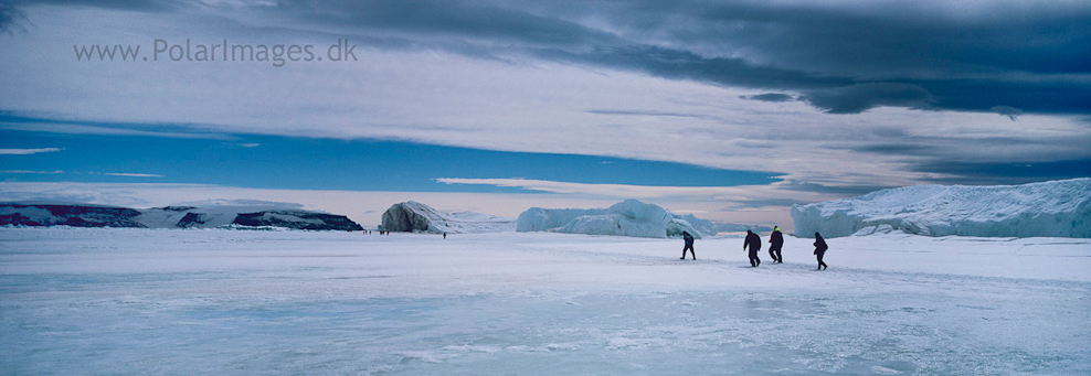 Fast ice off Snow Hill Island