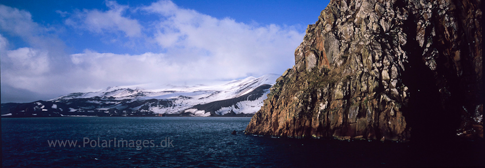 View to Whalers Bay from Neptunes Bellows, Deception Island