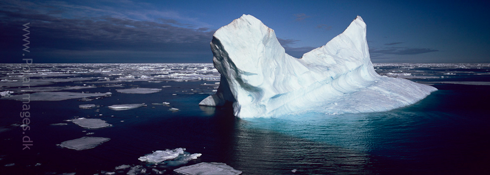 Giant Svalbard iceberg